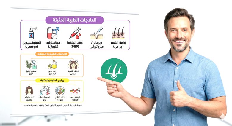 الدليل الشامل لوصفات تساقط الشعر 2026 1 الدليل الشامل لعلاج تساقط الشعر