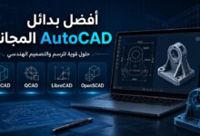 أفضل 5 بدائل مجانية لبرنامج AutoCAD للرسم الهندسي 2D و3D 7 أفضل بدائل AutoCAD المجانية مثل FreeCAD وQCAD وLibreCAD وOpenSCAD