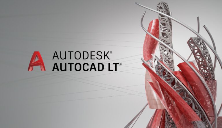واجهة برنامج AutoCAD LT للرسم الهندسي ثنائي الأبعاد - بدائل برنامج أوتوكاد