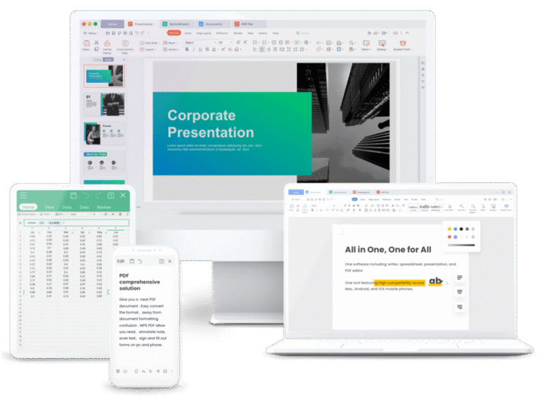 برنامج WPS Office المجاني كبديل لمايكروسوفت أوفيس