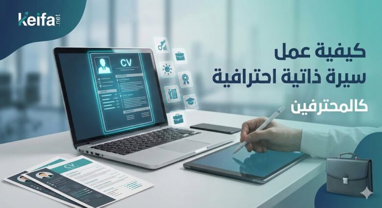 كيفية عمل سيرة ذاتية احترافية: دليلك الاحترافي 1 كيفية عمل سيرة ذاتية احترافية