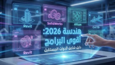 أقوى برامج الهندسة والتصميم 2026