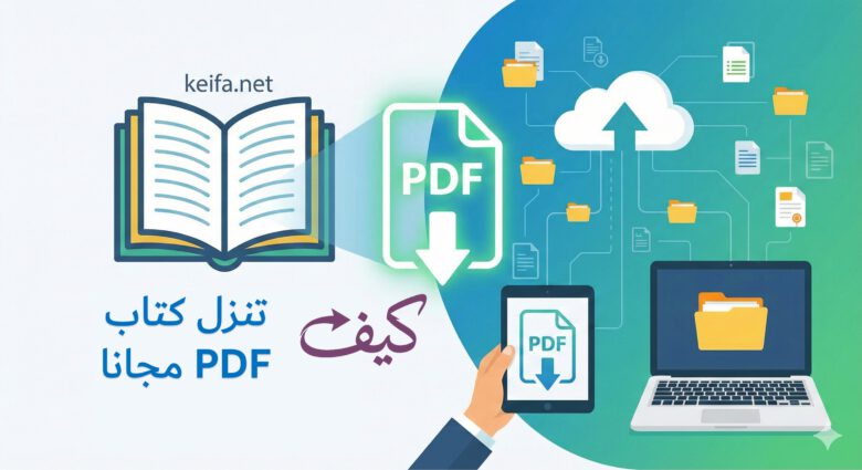 الدليل الشامل 2026: كيفية تحميل كتب PDF مجانا 1 كيفية تنزيل كتب مجانية بصيغة PDF بطريقة آمنة