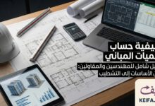 كيفية حساب كميات المباني 2026 + تحميل دليل مجاني 3 الدليل الشامل: كيف تحسب كميات المباني PDF مجاني