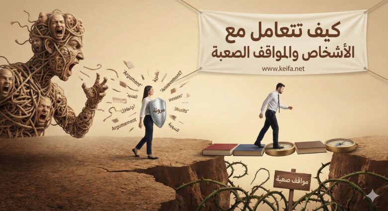 كيف تتعامل مع الشخصيات الصعبة والمواقف المعقدة 1 كيف تتعامل مع الشخصيات الصعبة والمواقف المعقدة