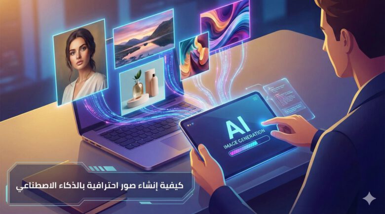 كيفية إنشاء صور احترافية بالذكاء الاصطناعي 1 كيفية إنشاء صور احترافية بالذكاء الاصطناعي