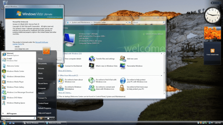 ويندوز فيزتا Windows Vista (2007)