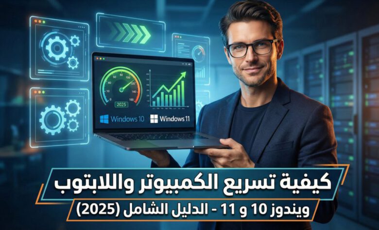 كيفية تسريع الكمبيوتر واللابتوب (ويندوز 10 و 11) 1 كيفية تسريع الكمبيوتر واللابتوب (ويندوز 10 و 11)