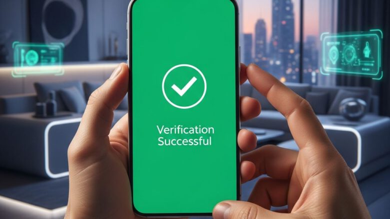 تحقق المستخدم من أمان الهوية الرقمية