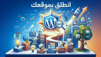 الدليل الشامل: كيفية إنشاء موقع إلكتروني احترافي خطوة بخطوة 6 كيفية إنشاء موقع إلكتروني احترافي خطوة بخطوة