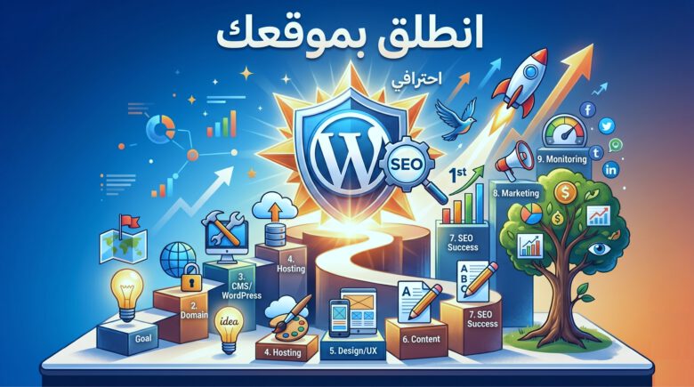 الدليل الشامل: كيفية إنشاء موقع إلكتروني احترافي خطوة بخطوة 1 كيفية إنشاء موقع إلكتروني احترافي خطوة بخطوة