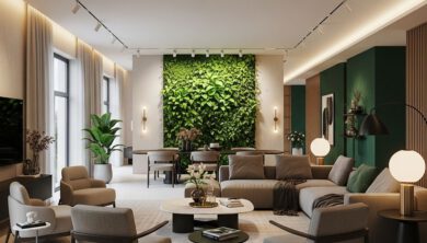 أفكار ثورية لتجديد مساحة المعيشة بذكاء 2 تصميم داخلي عصري لغرفة معيشة مودرن عام 2026