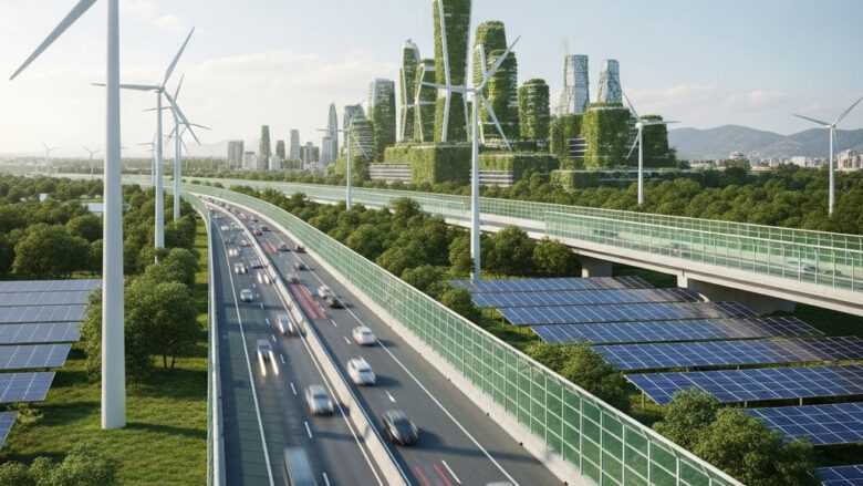 استدامة الطرق والبنية التحتية: هندسة خضراء، ذكية 1 تصميم مستقبلي لهندسة الطرق المستدامة والبنية التحتية الخضراء
