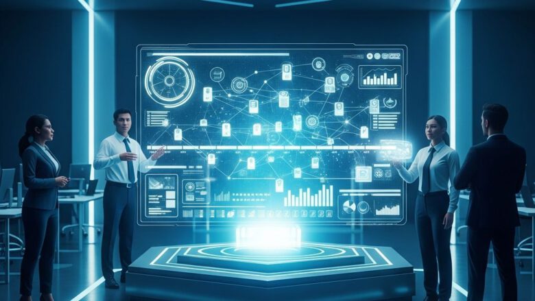 دليل شامل لإدارة المشاريع في عام 2027 يظهر التكنولوجيا والقيادة
