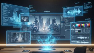 كيفية إنشاء فيديو باستخدام Gemini: الدليل الشامل لصناعة الأفلام 2027 4 واجهة Gemini المتطورة لإنشاء فيديو سينمائي احترافي في عام 2027