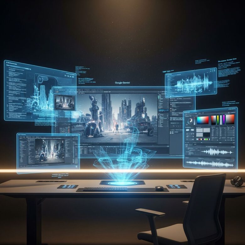 كيفية إنشاء فيديو باستخدام Gemini: الدليل الشامل لصناعة الأفلام 2027 1 واجهة Gemini المتطورة لإنشاء فيديو سينمائي احترافي في عام 2027