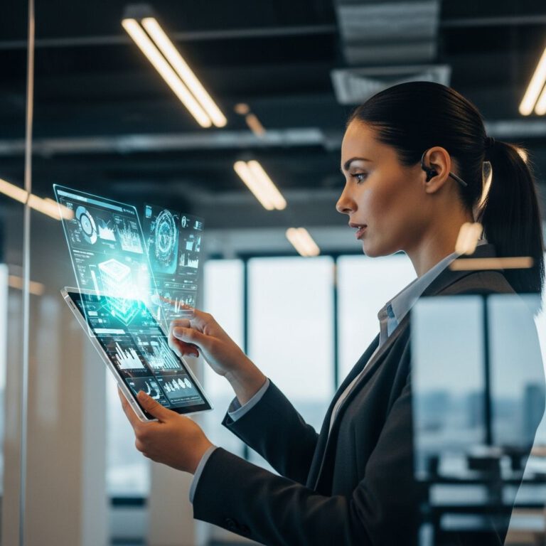 مهارات التواصل الفعال في بيئة العمل - التواصل البصري باستخدام التنقيات الحديثة