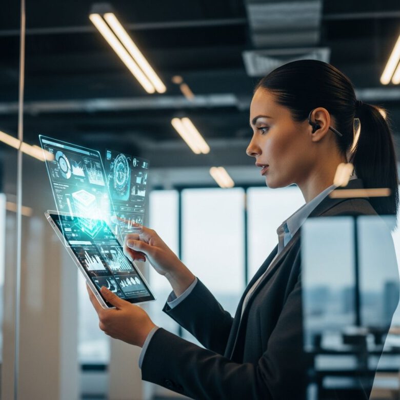 مهارات التواصل الفعال في بيئة العمل - التواصل البصري باستخدام التنقيات الحديثة