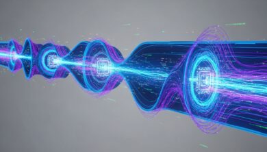 كيفية تحسين أداء موقعك في 2026: أطلق موقعك بسرعة صاروخية 3 رسم توضيحي مستقبلي يمثل تحسين أداء موقع الويب في عام 2026