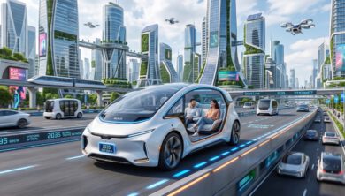 مستقبل السيارات في 2035: كيف ستصبح السيارات في المستقبل 1 كيف سيكون مستقبل السيارات في مدينة ذكية عام 2035: الابتكار والتكنولوجيا