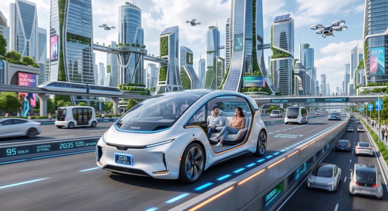 مستقبل السيارات في 2035: كيف ستصبح السيارات في المستقبل 1 كيف سيكون مستقبل السيارات في مدينة ذكية عام 2035: الابتكار والتكنولوجيا