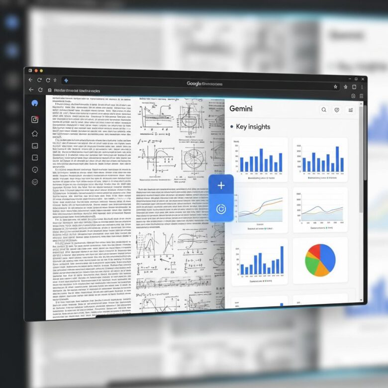 ميزة تلخيص الصفحات والمقالات باستخدام Gemini في لوحة جانبية بمتصفح كروم
