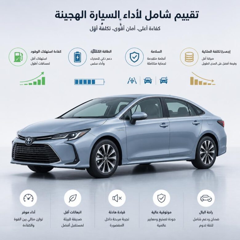 كيف تختار أفضل سيارة هجينة في 2026؟ دليل شراء شامل 1 دليل اختيار أفضل سيارة هجينة في 2026 وفق الكفاءة والبطارية والتكلفة