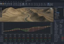 كيفية إنشاء Profile في Civil 3D خطوة بخطوة: دليل عملي شامل 2 قطاع طولي لطريق يوضح الأرض الطبيعية وخط التصميم في Civil 3D