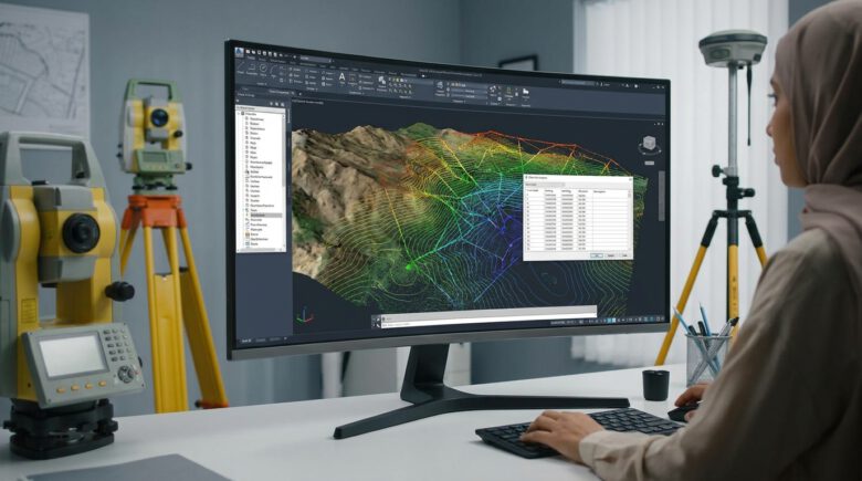 استيراد بيانات نقاط مساحية من جدول Excel إلى نموذج Civil 3D