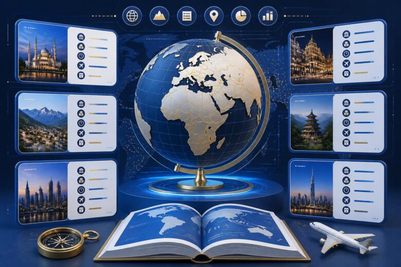 أطلس رقمي يعرض بيانات أساسية عن دول العالم
