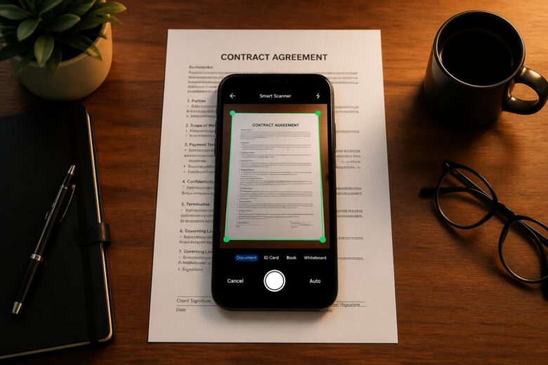 تحويل الهاتف إلى ماسح ضوئي: أفضل طرق مسح المستندات وتحويلها إلى PDF في 2026 1 تحويل الهاتف إلى ماسح ضوئي سريع لمسح المستندات الرقمية باحترافية