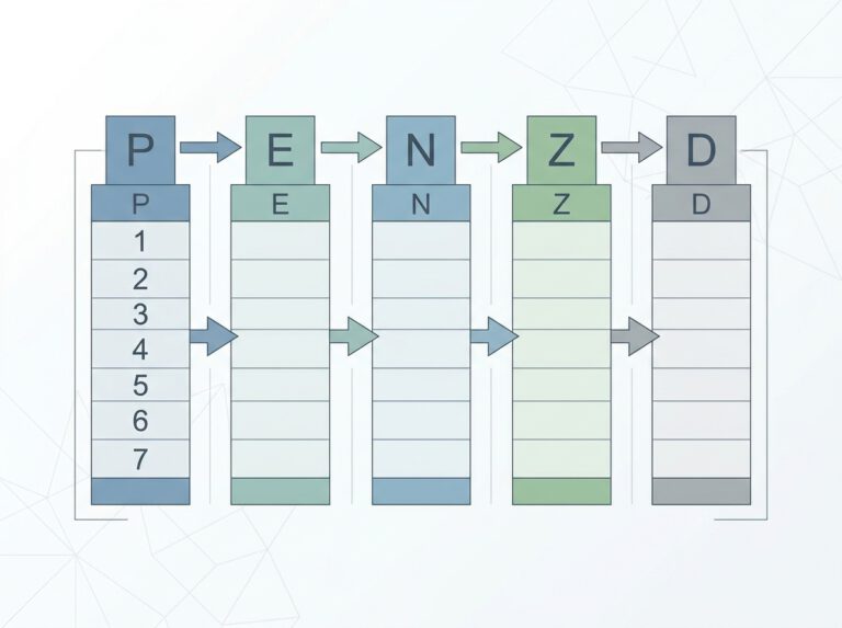 ترتيب حقول PENZD في جدول نقاط مساحية قبل التصدير - كيفية استيراد نقاط Excel إلى Civil 3D وإنشاء Surface.
