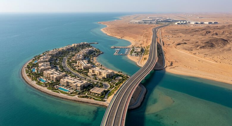 ماذا يربط جزيرة شورى بالمطار؟ 7 حقائق عن جسر شورى 1 جسر شورى يربط الجزيرة بالبر الرئيسي ضمن الطريق المؤدي إلى مطار البحر الأحمر الدولي